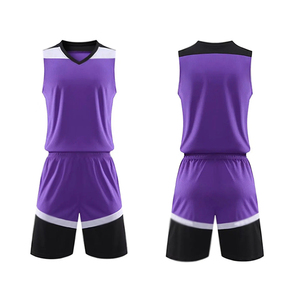 Best Selling Durable Quick Dry Basketball Jersey Sets BSCI Certified Polyester Sportswear Uniforms Plus Size Options Printed - Product Image 3