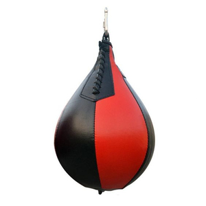 Ballon de vitesse personnalisé avec logo, entraînement MMA, sac de vitesse en cuir PU pour la boxe - Product Image 2