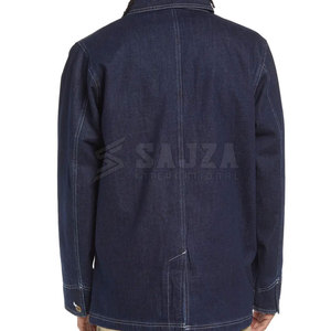 2025 couleur unie tenue décontracté hommes jean veste Streetwear nouvelle mode confortable hommes hiver vestes - Product Image 3