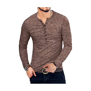 Men <b>Gym</b> Clothing Top Full Sleeve T Shirt Long Line Hip Hop Men's Long Sleeved T Shirts Customize Factory Price - Product Image 1
