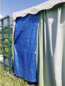 Voiture Maison Camping Épais PE Bâche Imperméable Pare-<span class=keywords><strong>Soleil</strong></span> <span class=keywords><strong>Protection</strong></span> contre la Pluie Auvent Polyvalent Antipoussière Outil Abri Imperméable - Product Image 6