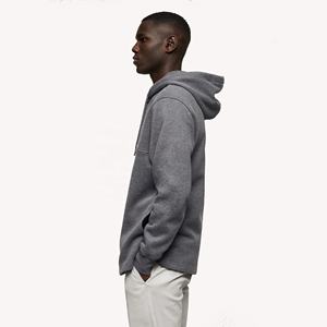 Sudadera con Capucha de Alta Calidad para Hombre, 100% Algodón, Felpa Gruesa, Invierno, Personalizada, Corta, Cuadrada, con Apliques Bordados - Product Image 3