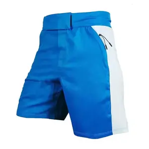 אגרוף באיכות גבוהה סובלימציה MMA קרב מכנסיים קצרים אימון קרב מכנסיים קצרים מבד מתיחה מכנסיים קצרים בהתאמה אישית עיצוב משלך