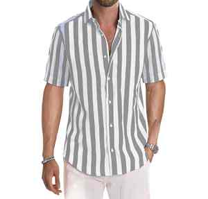 Camiseta de algodón liso para hombre Casual manga corta suave tela transpirable venta al por mayor oferta a granel - Product Image 2