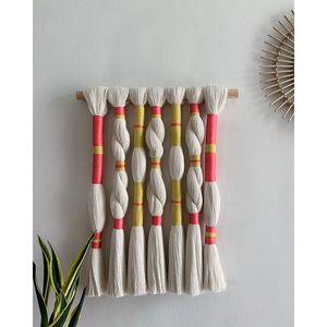 Tapiz Mexicano de Lujo para Decoración de Pared, Tapiz Zacaton, Decoración Boho para el Hogar, Hermoso Macramé con Diseño de Estilo Bohemio - Product Image 1