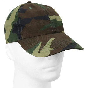 Sombreros de béisbol con estampado de camuflaje personalizado para hombre Sombrero curvo de estilo deportivo para precio al aire libre - Product Image 2