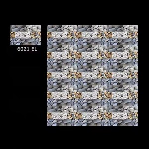 Prix le plus bas Carreaux muraux émaillés en céramique Surface rectifiée Qualité imperméable 25x37.5 cm Finition mate Conception d'élévation 250x375 - Product Image 3