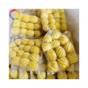 Tranche de dés d'ananas congelés tropicaux coupée pour les usines de transformation Tranche de dés d'ananas congelés du Vietnam coupée avec certificat - Product Image 3