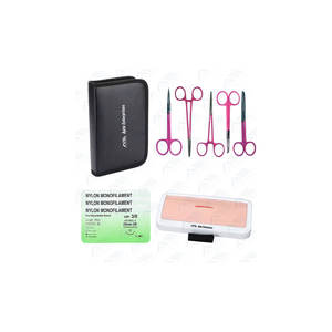 Instrumentos quirúrgicos veterinarios Instrumento médico Ciencia Sutur Kit Práctica De Sutura Instrumentos médicos quirúrgicos Herramientas médicas - Product Image 1