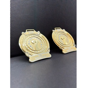 เหรียญอลูมิเนียมสำหรับการแข่งขันศิลปะการต่อสู้ขนาดมาตรฐานออกแบบมาสำหรับยูโดเทควันโดคาราเต้ทำจากโลหะอะลูมิเนียมเป็นมิตรกับสิ่งแวดล้อม - Product Image 2