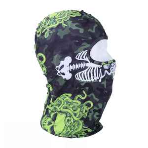 Pasamontañas de Punto Personalizado al por Mayor para Hombre, Pasamontañas Cálido para Exteriores con 1 Orificio, Máscara de Esquí, Servicio OEM - Product Image 4