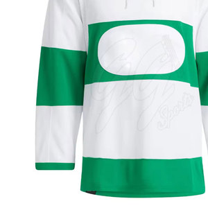 Jersey de hockey sobre hielo hecho en Pakistán, camiseta de Equipo de Servicio OEM, ropa deportiva de poliéster 100%, precio al por mayor - Product Image 6