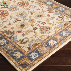 Alfombra Plegable para Pasillo Hecha de Lana, Alfombras Acolchadas y Anudadas a Mano para Dormitorio y Sala de Estar - Product Image 2