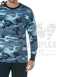 Sweat-shirts camouflage imprimés de haute qualité pour hommes, basiques personnalisés, coton mélangé, prix bas, sweat-shirts camouflage pour hommes - Product Image 4