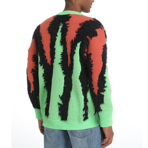 เสื้อสเวตเตอร์คอวี แขนยาว ผ้าคอตตอน 100% คุณภาพสูง สำหรับผู้ชาย สไตล์ลำลอง  รับผลิตแบบ OEM & ODM พร้อมสกรีนโลโก้ตามสั่ง - Product Image 3