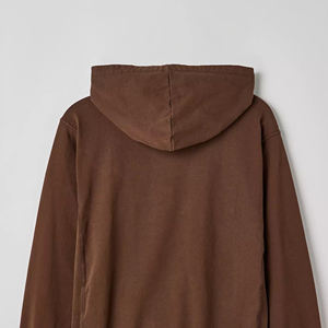 Sweat à capuche en polaire pour homme en coton 100% polyester, style épaules tombantes, personnalisé, thermique, à capuche, pull-over - Product Image 6