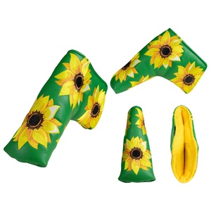 Couvre-chef hybride de golf élégant pour hommes en cuir PU souple avec doublure intérieure douce, cou confortable, adapté à la plupart des tailles de club - Product Image 5