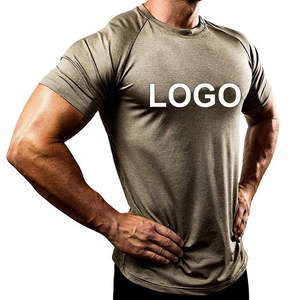 Fournisseur à bas tarif T-shirt d'entraînement actif personnalisé Running Fitness Workout Sport T-shirt Polyester T-shirts Hommes - Product Image 6