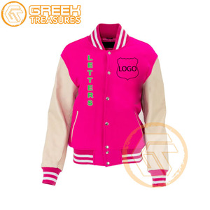 Alpha personnalisé |   Veste universitaire en molleton de coton Kapa brodée, sororité, haute qualité, respirante, séchage rapide, fermeture éclair, vestes pour femmes - Product Image 6