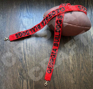 Ours vers le bas perlé sac à main sangle personnalisé or blanc perle sac sangles accessoires sacs spécial sac pièces accessoires - Product Image 3