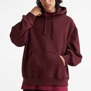 Pull à capuche personnalisé avec poche kangourou pour homme, vente en gros - Product Image 3