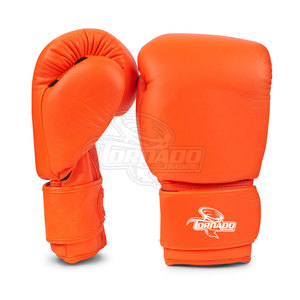 Guantes de Boxeo de Cuero de Alta Calidad, Impermeables, para Entrenamiento, Unisex, Hechos en Pakistán - Product Image 1