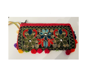 Mochilas de tela bordadas Bohemias de calidad duradera para niñas, bolsas de uso al aire libre al por mayor, calidad estándar - Product Image 4