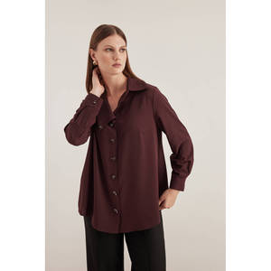 Blusa de encaje bordada con flores de verano para mujer con cuello tipo pañuelo - Product Image 2