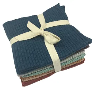 100% 棉用于茶巾和织物针织到我们的确切规格和高吸水性和不起毛的厨房毛巾se