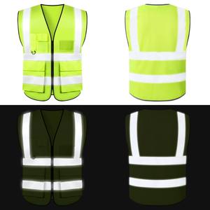 Gilet réfléchissant haute visibilité multicolore personnalisable vente en gros Gilet de sécurité extérieur Gilet de sécurité pour la construction - Product Image 4