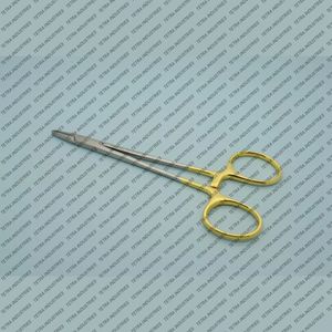 Portaagujas Webster de Grado TC A+ Clase I, 5 Pulgadas, Acero Inoxidable Dentado, Instrumentos Quirúrgicos Dentales Manuales de Sutura, CE - Product Image 1