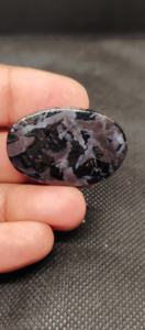 UDGEMS hecho a mano Natural Gabru Jasper cabujón piedra preciosa suelta blanco y negro tamaños mixtos para la fabricación de joyas al por mayor - Product Image 2