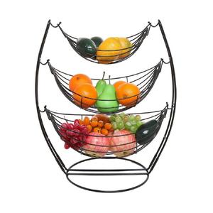 Iron <b>Wire</b> Fruit Vegetable Storage Basket Metal Tier Bowls Fresh Arrival For Living Room Customized Size Shape <b>Colour</b> - Product Image 5