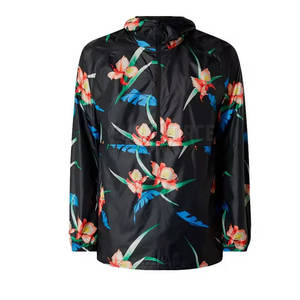 Offre Spéciale Vestes coupe-vent pull personnalisées avec col à capuche Service OEM disponible Veste coupe-vent - Product Image 1