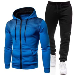 High Quality 2026 Wholesale Unisex Breathable Full Zipper Winter 2-Piece <b>Tracksuits</b> - Product Image 1
