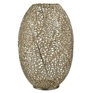 Jarrón de Piso Antiguo de Aluminio, Diseño Costero Personalizado, Material de Hierro para Centros de Mesa de Boda, Arreglos Florales - Product Image 6