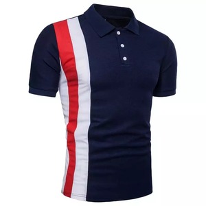 Camiseta Polo de verano 100% de algodón de alta calidad para hombre, cuello redondo, manga corta, microfibra, ajustada, ropa de trabajo, logotipo impreso - Product Image 5