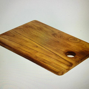 Direct Factory Sale Customisable Logo Printed Eco-Friendly Round Country Style Wood Chopping <b>Board</b> India Kitchenware - Product Image 1