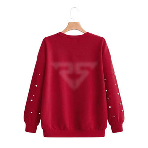Sudadera estampada de algodón orgánico Streetwear, sudadera de manga larga con capucha de gran tamaño, sudadera para mujer - Product Image 2