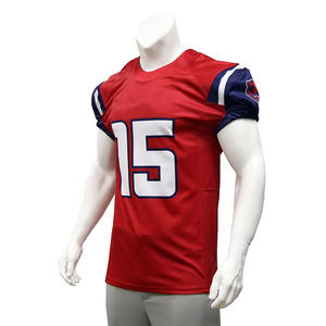 2024 pas cher chemises de football américain hauts brodés maillots de football américain en gros maillot de football américain - Product Image 2