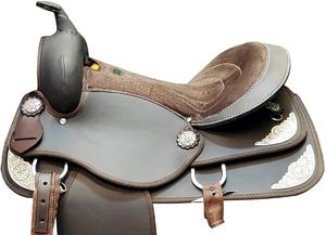 Selles en cuir durables faites à la main de style western, tailles et designs personnalisés pour le rodéo et la randonnée à cheval - Product Image 5
