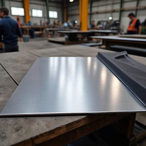 Tôle d'acier inoxydable North China Steel 201 HL, finition ASTM A240, série 300, pour la construction - Product Image 3