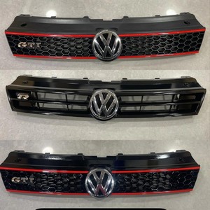 กระจังหน้ารถยนต์สำหรับ VW Polo Polo R ใหม่วัสดุ ABS - Product Image 1