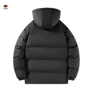 Fabricant de vestes matelassées d'hiver pour hommes avec logo personnalisé, vestes matelassées isolées pour hommes en plein air, vente en gros de vestes matelassées thermiques pour l'extérieur - Product Image 3