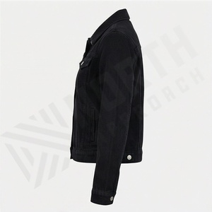Chaqueta Vaquera para Hombre al por Mayor con MOQ Bajo, Nuevo Diseño de Invierno, Logotipo Personalizado, Elegante, Transpirable, Servicio OEM - Product Image 3