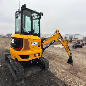 NOUVEAU Mini-Excavatrice Compacte JCB 35Z-1 d'Occasion de Haute Qualité, Performances Robustes, Moteur CAMC, Système Hydraulique HYDAC, Godet sur Roues À VENDRE - Product Image 1