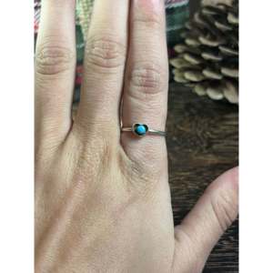 Handmade Navajo Sterling <b>Silver</b> <b>Ring</b> Ethereal Geometric <b>Statement</b> Gemstone Jewelry for Everyday Wear and Meditation - Product Image 2