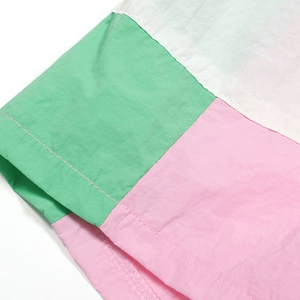 Conjunto corto de nailon cortavientos con logotipo personalizado unisex, chándal a prueba de viento, chaquetas y pantalones cortos con cremallera personalizada, conjuntos de dos piezas para hombre - Product Image 5