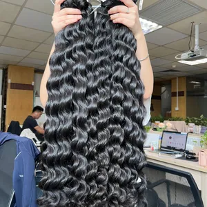 Wholesale Natural Wavy 10A Grade 100% Raw Virgin Human Hair Cambodian Weave And Bundles