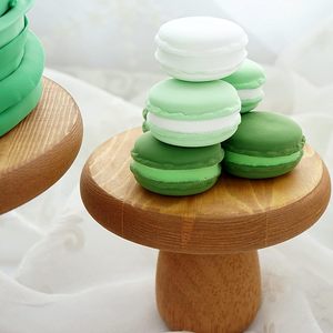 Cupcake đứng vòng bánh khay retro bằng gỗ tráng miệng bảng tiệc cưới bánh hiển thị đứng đa năng buổi chiều trà bánh đứng - Product Image 3